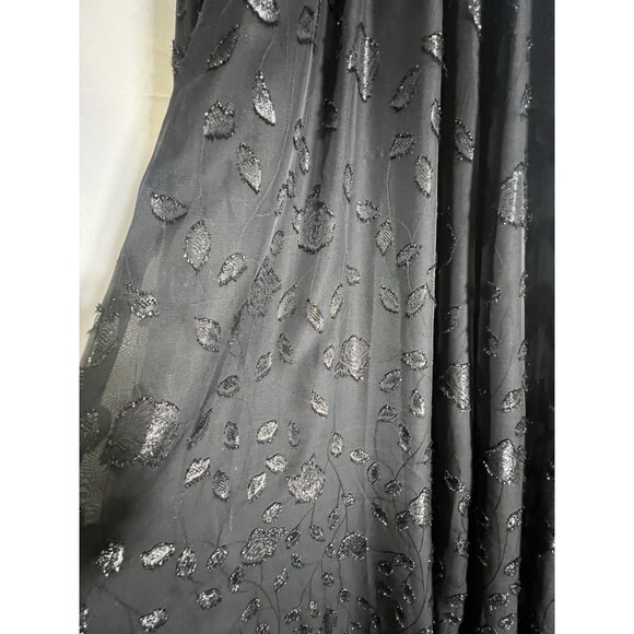 ONE33 Social Women's Black Rose Embellished Low-Back Dress Size 00  NWT - Picture 8 of 12